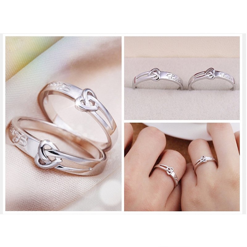 Couple Rings 925 Silver Rings for Men and Women