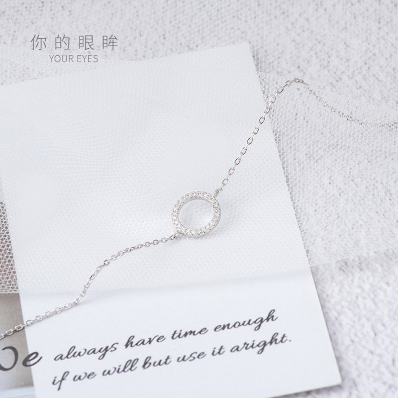 Women's bracelet simple s925 bracelet silver jewelry silver jewelry