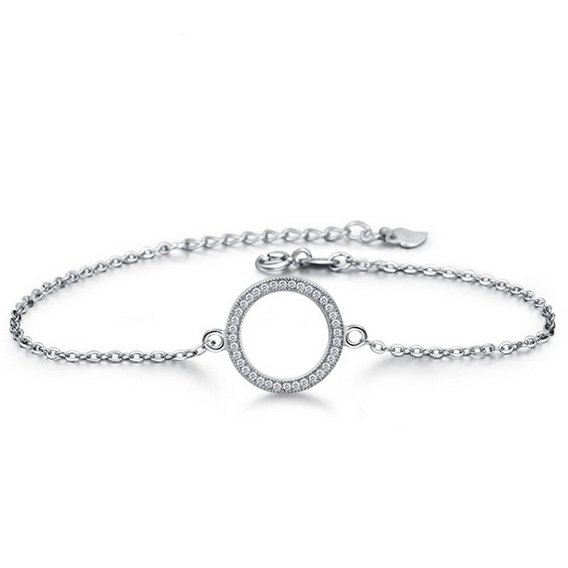 Women's bracelet simple s925 bracelet silver jewelry silver jewelry